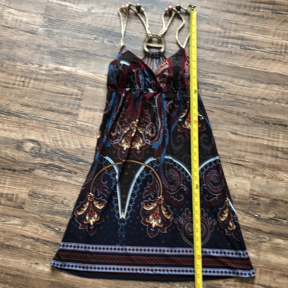 Vanity summer dress with rope look straps - Picture 5 of 11